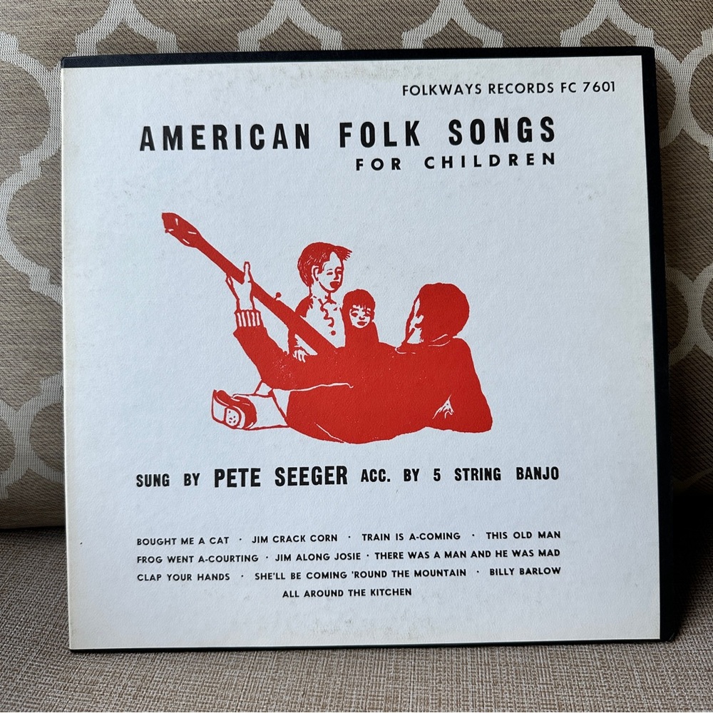 Pete Seeger~American Folk Songs for Children~Folkways~Banjo Roots